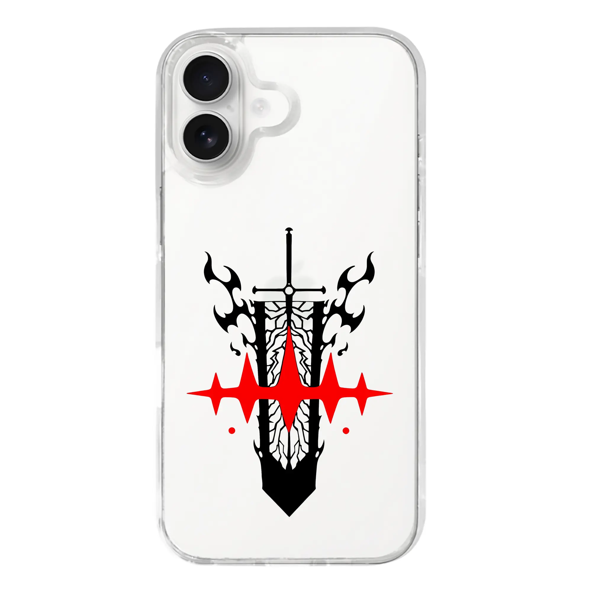 ブラッククローバー グッズ アスタ - iPhone 17シリーズ 透明スマホケース – 薄型・耐衝撃・精密フィット保護カバー